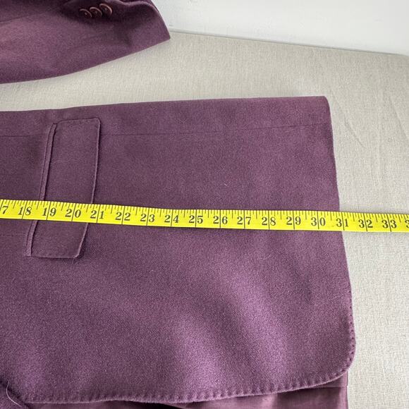 Louis Dell'Olio purple cashmere blazer - Picture 14 of 16